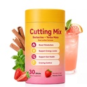 Cutting Drink Mix – Craving & Metabolism Support, Strawberry Açaí 30 Sticks | Dual-Action Formula with Magnesium, Berberine, Chromium, FOS, Yerba Mate & 5-HTP | Sugar-Free, Vegan, Non-GMO