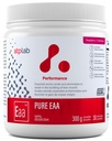 ATP LAB Pure EAA Powder, 300g - Raspberry Flavor - Complete 11 EAAs Blend - L-Lysine & L-Methionine Supplement - Essential Amino Acids with Electrolytes for Active Living and Post-Exercise Support