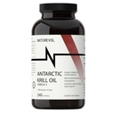 Double Strength Antarctic Krill Oil Omega-3 1000mg, 240 Softgels | One Softgel Daily • Omega-3 EPA/DHA with Phospholipids & Astaxanthin • No Fishy Aftertaste • Heart, Brain & Joint Support