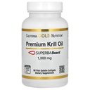 California Gold Nutrition Premium Krill Oil with SUPERBABoost, 1,000 mg, 60 Fish Gelatin Softgels