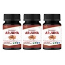 ORGANIC SPREE Arjuna 120 Tablets - Terminalia arjuna - 60 Days Supply - Supports Heart Health & Daily Wellness* | USDA Organic, GMP, HACCP Certified - Pack of 3
