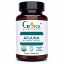 Arjuna – USDA Organic, 1500 mg per Serving, Terminalia Arjuna Bark, No Extract, NPOP & BioAgriCert Certified, 90 Vegan Caplets