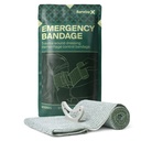 SurviveX Israeli Pressure Bandage 6" - Emergency Trauma Dressing, 1-Pack | 6-Inch sterile trauma bandage, Rapid hemorrhage control, Combat-tested design, Vacuum-sealed packaging, 5-Year shelf life