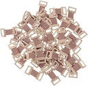 15Pcs Brown Elastic Bandage Clips, Metal Stretch Wrap Clips, Replaceable Bandaging Supplies for Various Bandages