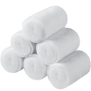 Nuanchu 6 Rolls Cast Padding Soft Individual Pack Padding Use with Plaster Cloth Gauze Bandage for Halloween Wrap Bandage Art Projects, Body Casts, Mask Making, Hobby Craft(2 Inch X 8.8 ft)