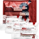 EVERLIT Mini 4 x 6 Inch Emergency Bandage Compression Trauma Pressure Wound Dressing Sterile Vacuum-Sealed for Bleeding Control, Gun Shot, Medical Kit, First Aid IFAK (3)