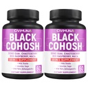Black Cohosh Capsules with Black Cohosh, Dong Quai, Chasteberry and More - 120 Capsules for 4 Months Supply (Pack of 2)