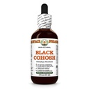Black Cohosh (Cimicifuga Racemosa) Dry Root Glycerite, Made in Hawaii, Raw Materials, All Natural, Vegan, Lab Tested Alcohol-Free Liquid Extract - 2 fl.oz