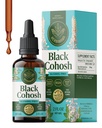 HERBAMAMA Black Cohosh Tincture - Menopause & Hormonal Support for Women | Black Cohosh Supplements Women • Non-GMO • Alcohol & Sugar-Free • Vegan • Liquid Formula • 84-Day Supply • 2 fl oz