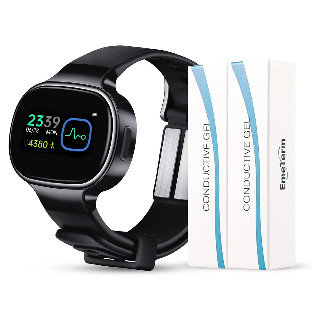 EmeTerm Smart FDA-Cleared Anti-Nausea Wristwatch Touchscreen IP67 Waterproof Morning Motion Sickness Relief Rechargeable Fast Acting Drug Free