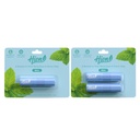 Hion Nausea Relief Inhaler 100% Natural Essential Oil,Dual-Use for Motion Sickness,Morning Sickness,Sea Sickness and Stress with Fast-Acting Relief,Mint,3 Pcs