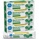 MED PRIDE Bacitracin Zinc Ointment, First Aid Antibiotic, 1 oz, 4-Pack