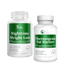 DR VITAMIN SOLUTIONS Nighttime Weight Loss, 30 Capsules and Thermogenic Fat Burner, 61 Capsule Bundle