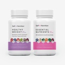 SELF NUTRITION Healthy Weight + Essential Nutrients - Weight Management, Metabolism, Energy, Sleep, Mood, Digestion & Overall Health Support. USA, Vegan.