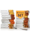 HMR Variety Entrée Meals Pack, 16 Meals, Ready to Eat | Meal Variety Pack – Convenient Ready Meals – 16 Assorted Entrées – High Protein – Shelf Stable
