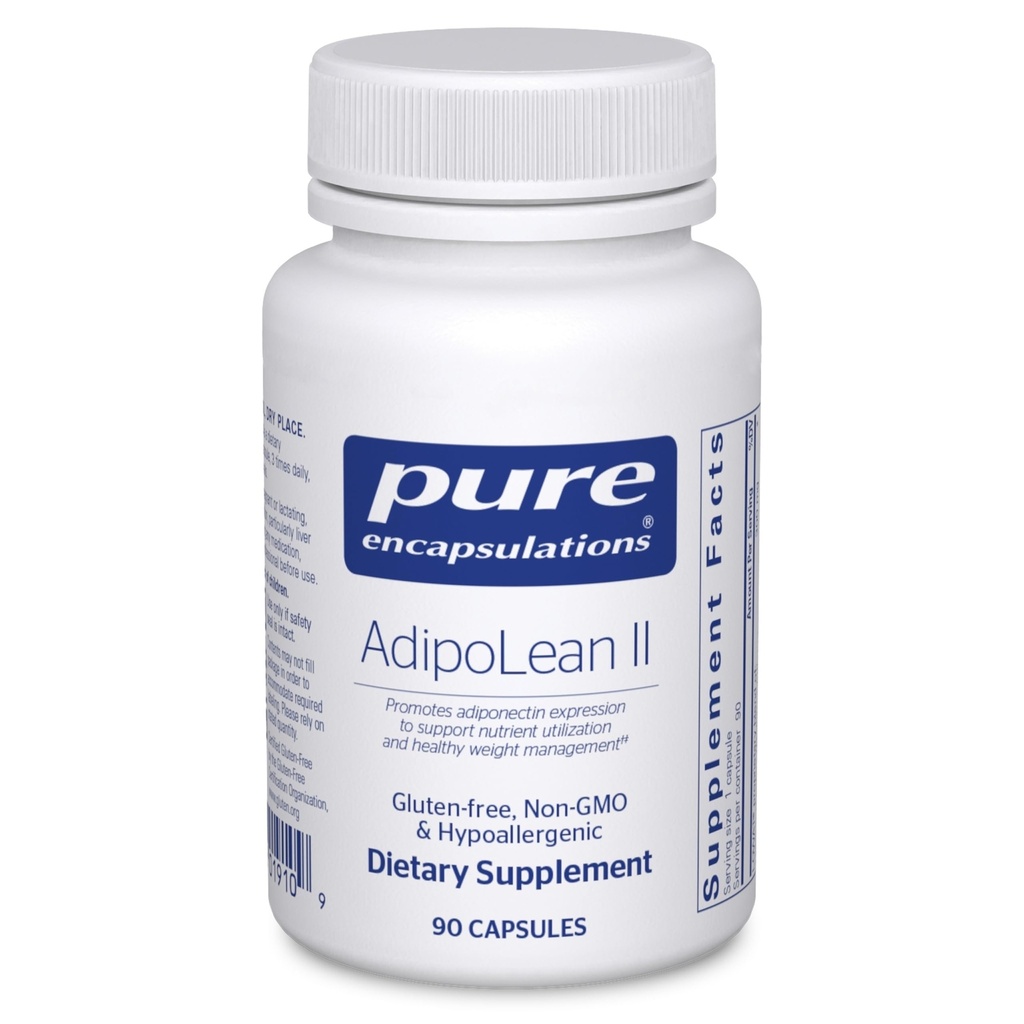 Pure Encapsulations AdipoLean II, 90 Capsules | Healthy Adipocyte Function Support*, Aids Nutrient Utilization, Contains Ayurvedic Herbs