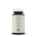 Stevia USDA Organic 60 Capsules | Natural Herbal Supplement | Certified Organic Vegetarian Capsules and Organic Stevia Rebaudiana Dried Leaf (60 Capsules)