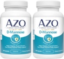AZO D Mannose Urinary Tract 건강, 정화, 홍조 & 보호 Urinary Tract, No.1 Pharmacist 추천된 상표, 임상 힘, 비 GMO, 120 조사 (2의 포장)