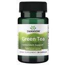 Swanson Green Tea Antioxidant Support 500 mg, 30 Capsules | Contains Antioxidant Polyphenols to Neutralize Free Radicals and Support Energy, Brain, Joint, Heart and Immune Health