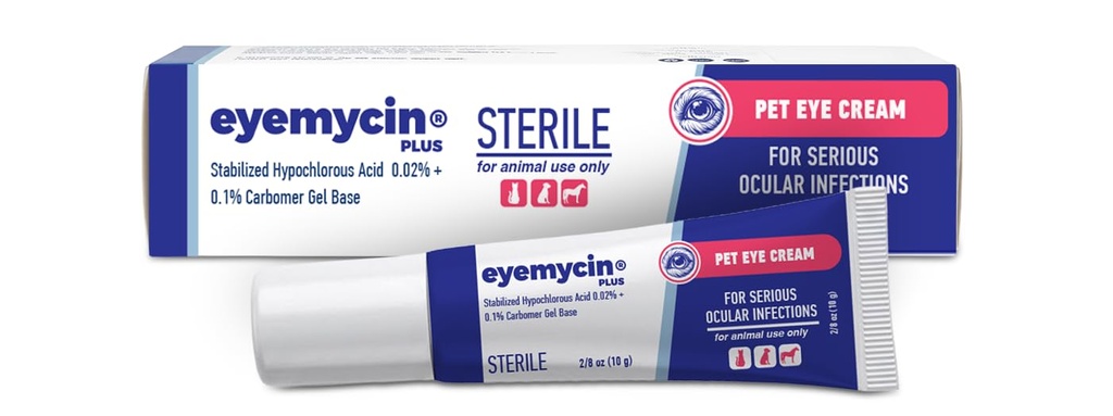 EYEMYCIN Pet Eye Health for Dogs, Cats, Cattle, Sheep, Horses, Birds and Puppies, Kitten (1 Pack)