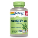 SOLARAY Tongkat Ali 400 mg - Longjack Tongkat Ali for Men - Herbal Support for Men's Health and Vitality - Vegan, Non-GMO, Lab Verified - 180 Servings, 180 VegCaps