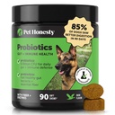 6 Billion CFU Dog Probiotics with Prebiotics, Digestive Enzymes, & Fiber - Relief for Occasional Diarrhea, Gas, Bloating & Itchy Skin - Daily Gut Health & Immune Support for All Dogs (Duck, 90 Ct)