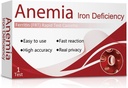 Iron Deficiency Home Test Kit – Accurate & Easy Ferritin Test to Monitor Iron Levels, at-Home Anemia Screening，Suitable for for Both Children and Adults（1Test）
