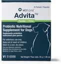 VetOne Advita Probiotic Nutritional supplement for Dogs - 30 Packets