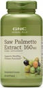 GNC Herbal Saw Palmetto Extract Tambahan 160mg, 200 Hamba