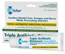 Globe Triple Antibiotic + Pain Relief Dual Action Ointment 1oz | First Aid Antibiotic | Soothes Pain, Cuts, Burns and Scrapes | 24 Hour Infection Protection (1 Tube)