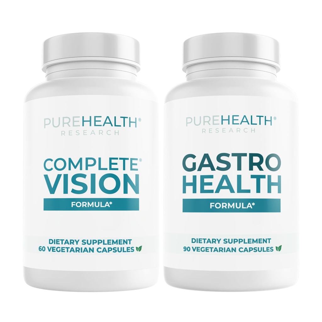 PUREHEALTH RESEARCH Complete Vision Formula & Gastro Health Formula