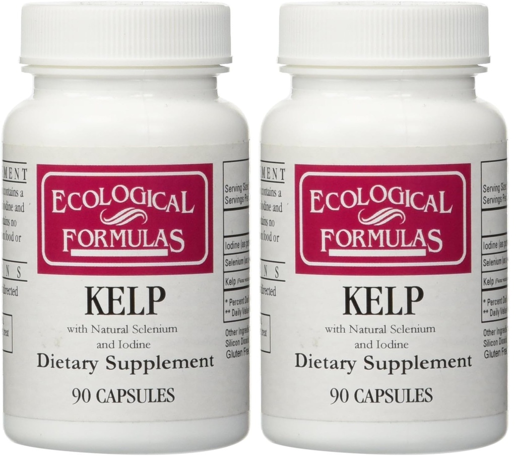 Kelp with Natural Selenium Iodine (Pack of 2)