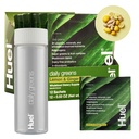 Huel Daily Greens Bundle | Single Serve Lemon and Ginger + Bottle | Superfood Greens Powder | 91 Vitamins, Minerals, and Wholefood-Sourced Ingredients | 12 Servings | Lockable Lid to Avoid Spills