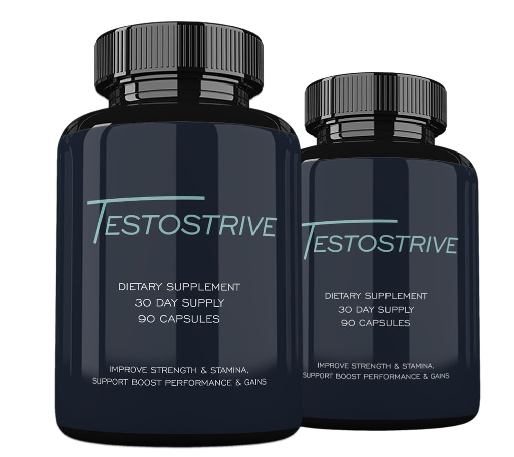 Dietary Supplement for Men Supports Healthy Testosterone, Peak Male Performance, Energy & Muscle Mass, 180 Vegetable Capsules, 2 Month Supply