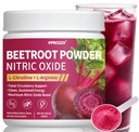 Nitric Oxide Supplement - Beet Root Powder with L-Citrulline & L-Arginine | Organic Beetroot Superfood for Men Women to Boost Daily Nutrition,Supports Energy, Heart Health, Vegan, Non-GMO, 35 Servings