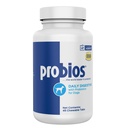 Probios Dog Probiotic Chewable Tablets, Chicken Liver, 45 Count | Gut health, Digestive support, Immune support, For stress and travel