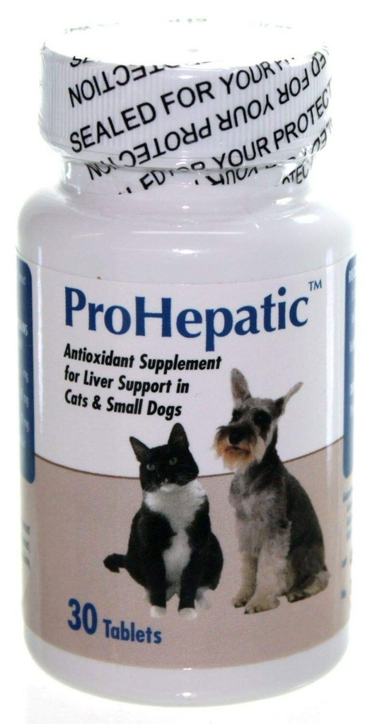 Liver Antioxidant Formula Support for Small Dog Cats (30 Tablets)