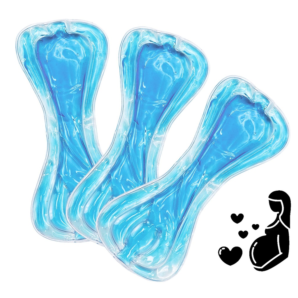 Postpartum Cold Pack, Perineal Cooling Pad Pregnancy & Hemorrhoid Pain Relief, Postpartum Ice Pack Pads (blue)