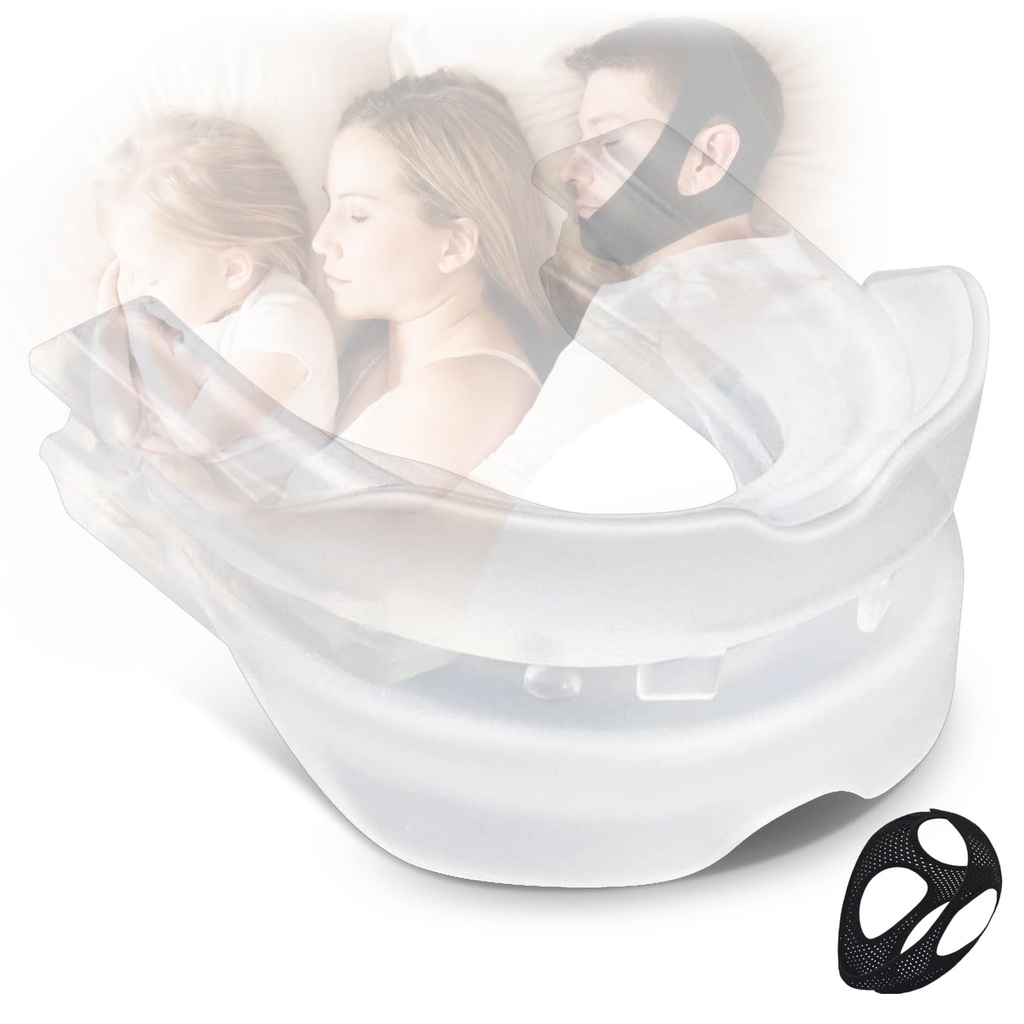 Aniti-Snore Chin Mouthguard-Custom-Fit Design-0804