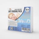 30Pcs Anti-Snore Kit - Nose Vents, Clips & Nasal Strips | All-in-1 bundle, multiple solutions to test fit, for home & travel, unisex