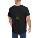 Sleep Apnea T-Shirt on Side Positional Therapy to Prevent Back Sleeping (Black, M)
