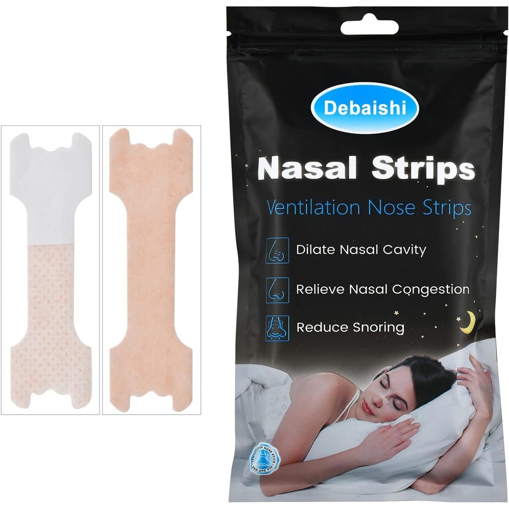 60-300Count New-Happy Nasal Strips,Nose Strips Universal Fit (66mm*19mm) (200)