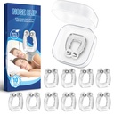 Anti Snoring Devices, Anngola Snoring Solution, Silicone Magnetic Anti Snoring Nose Clip, Effective Hale Breathing Aid, Stop Snoring to Restful Sleep(10 Pack)