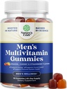 Natures Craft Daily Heren Multivitaminen Gummies - Heren Gummy Multivitaminen met Zink en Biotine Immune Ondersteuning Gummies - Krachtige Vitaminen voor Energie en Immuniteit Non-GMO Gluten Vrij Halal 90 Tel.