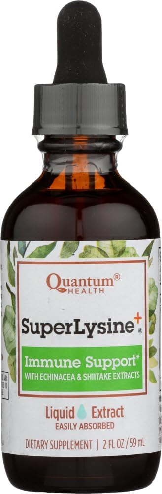 Quantum Amino Acid Super Lysine Plus Liquid Extract, 2 Ounce - 3 kasu bakoitzeko.