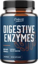 Suplemen Enzyme Digeptical for Gut Health - Pankreatin Digeatly Enzymes for Ditraffic Admission Attenach Relief and Leaky Gut Repair - Suppplemen Distribution Enzymes Murni dan Pria