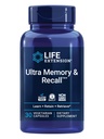 Life Extension Ultra Memory & Recall™, 30 Vegetarian Capsules | Support for a Strong Long-Term Memory with Green Oat Extract Boswellia