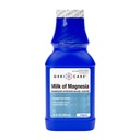 GeriCare Milk of Magnesia, Magnesium Hydroxide 1200mg | Original Flavor | Constipation Relief | Cramp-Free, Saline Laxative | 12 Fl Oz (Pack of 1)