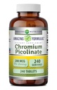 Amazing Formulas Chromium Picolinate 200 Mcg | Tablets Supplement | Non-GMO | Gluten-Free | Made in USA (1 Pack | 240 Count)