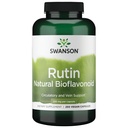Swanson Rutin 250 Milligrams, 250 Capsules, 1 Pack | A Natural Bioflavonoid that Enhances Absorption of Vitamin C, Helps Strengthen Capillary Walls for Healthy Circulation
